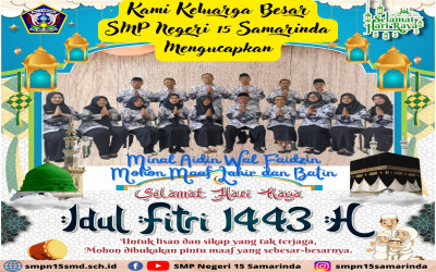 Selamat Hari Haya Idul Fitri 1443 Hijriah